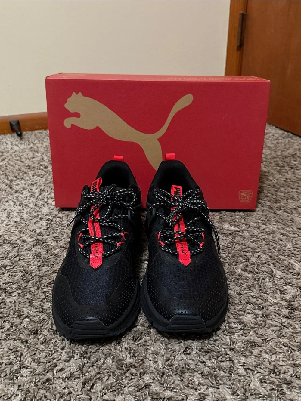 Puma Pacer+ 'Black Red Sneakers Men’s
